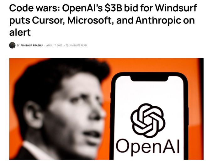 OpenAI天塌了！谷歌半路截胡30亿天